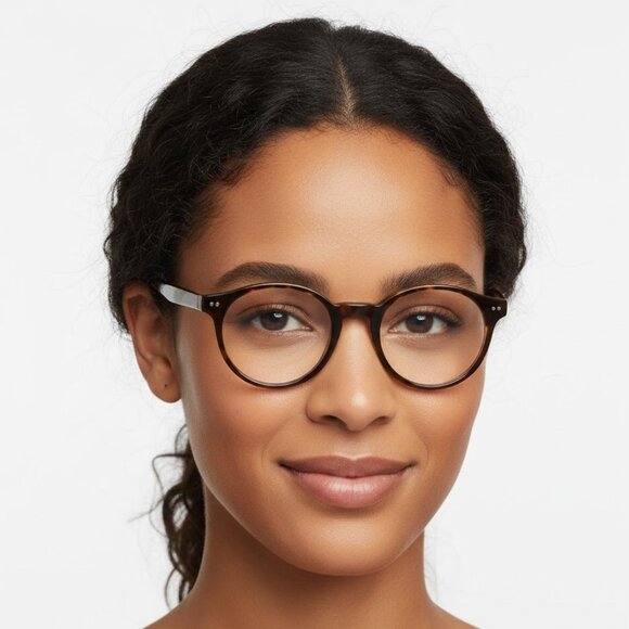 Celine Womens Round/Oval Havana Havana Transparent Fashion Designer Eyewear